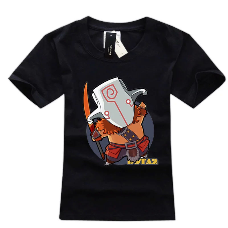 DOTA 2 Juggernaut Hero T-Shirt Short Sleeve Tees For Boys | Wishining