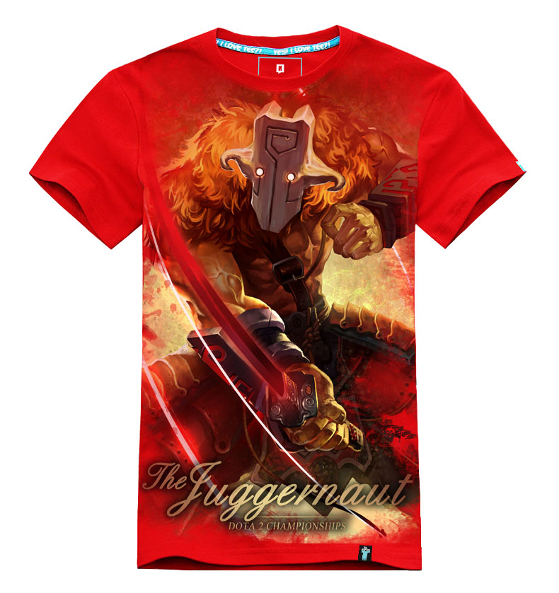 Dota 2 Juggernaut Hero Tshirts For Mens Cool Wishining