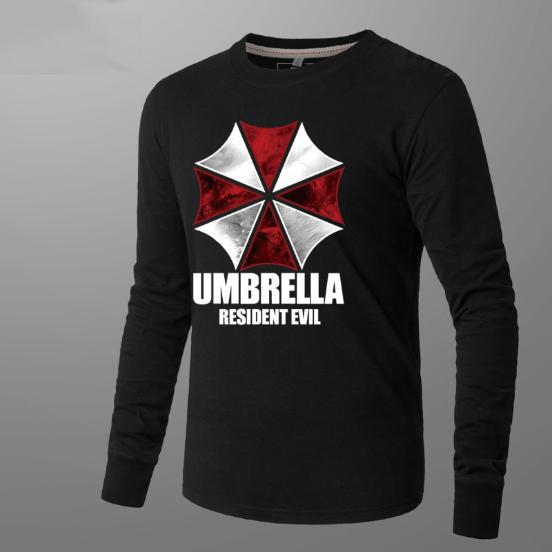 Resident Evil Umbrella T-shirt Men White Shirts | Wishining