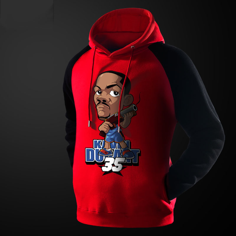 kevin durant in hoodie