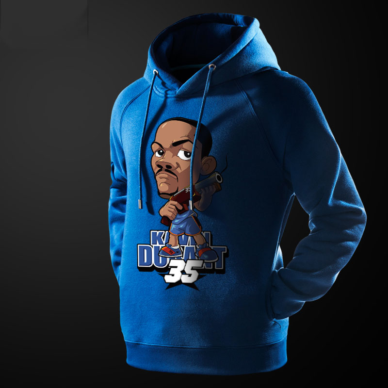 kevin durant in hoodie