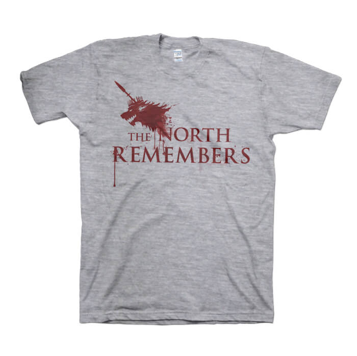 Game of Thrones invierno is here t-shirt House fuertemente Invernalia the North Remember 