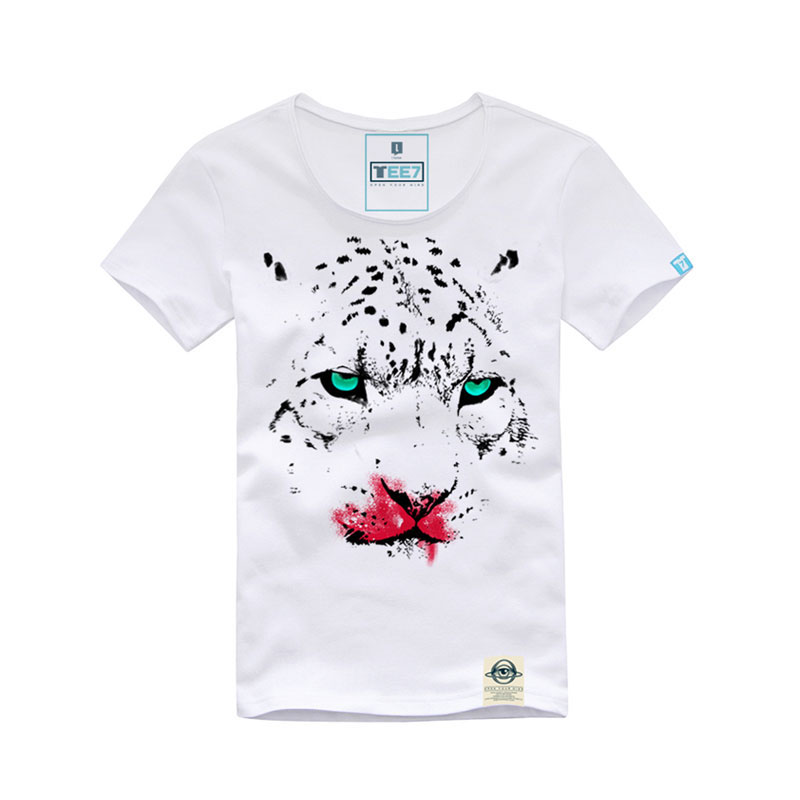 Fashion 3D Leopard T-shirts For Woman | Wishining