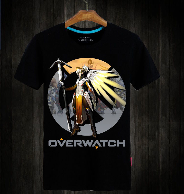 overwatch mercy t shirt