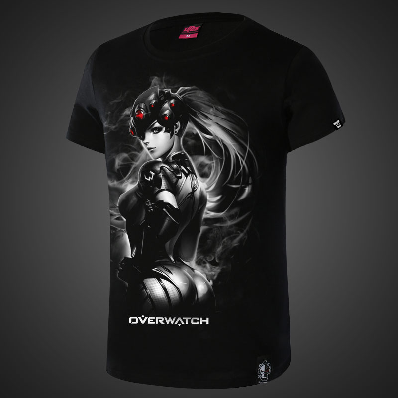 Widowmaker Overwatch Hero Tees 4xl Black Tshirt For Mens Wishining 