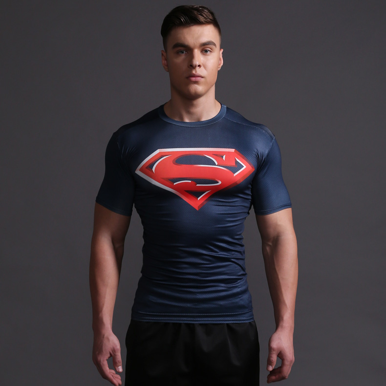 Superman Cool Compression Shirts | Wishining