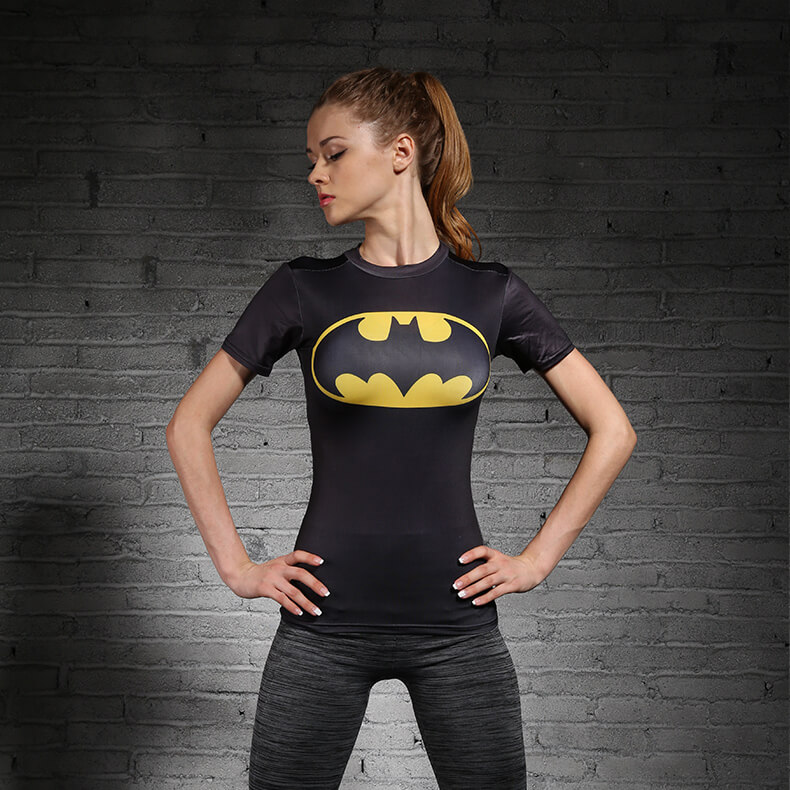 Marvel Batman Compression Shirt For Womens Wishining
