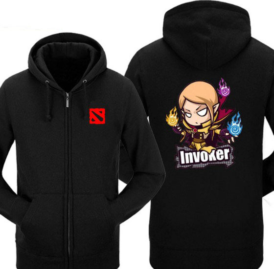 Dota 2 Invoker Hoodies Boys Black Defense Of The Ancients 2