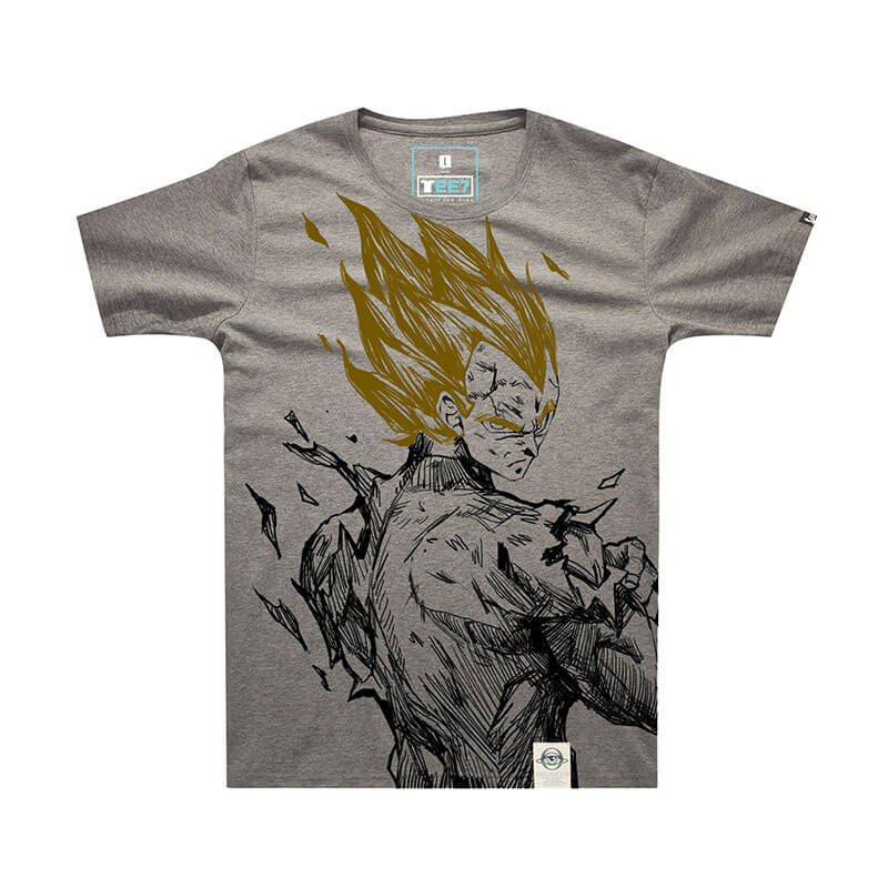 Dragon Ball Z Son Goku T shirt DBZ Gray T-shirt for Boys ...