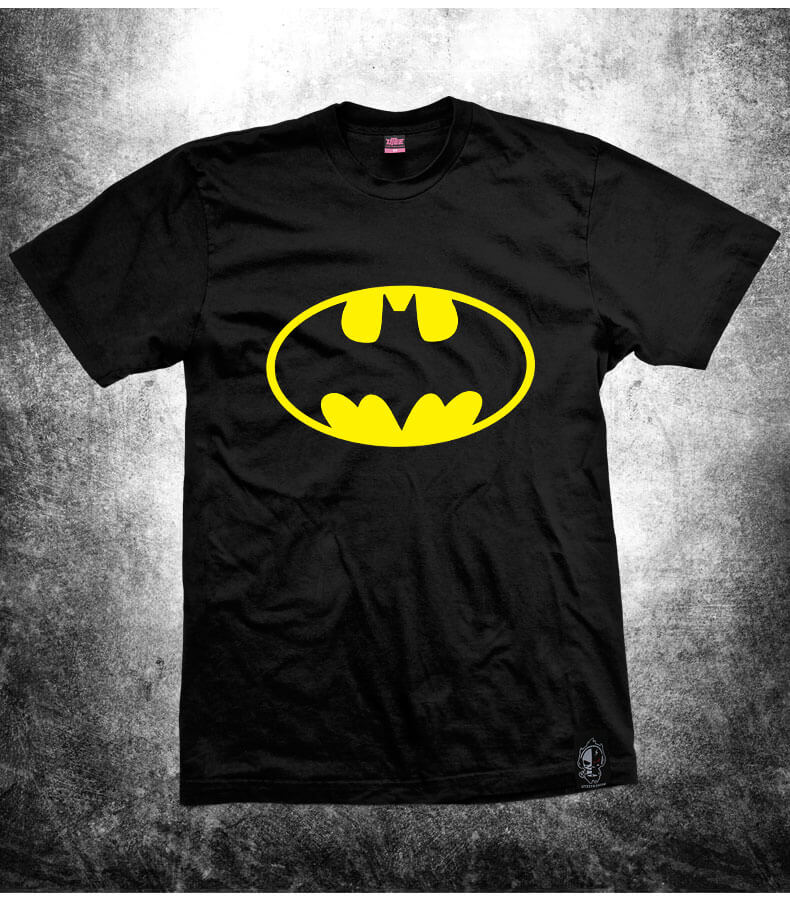 Koszulka Black Batman Logo Marvel 