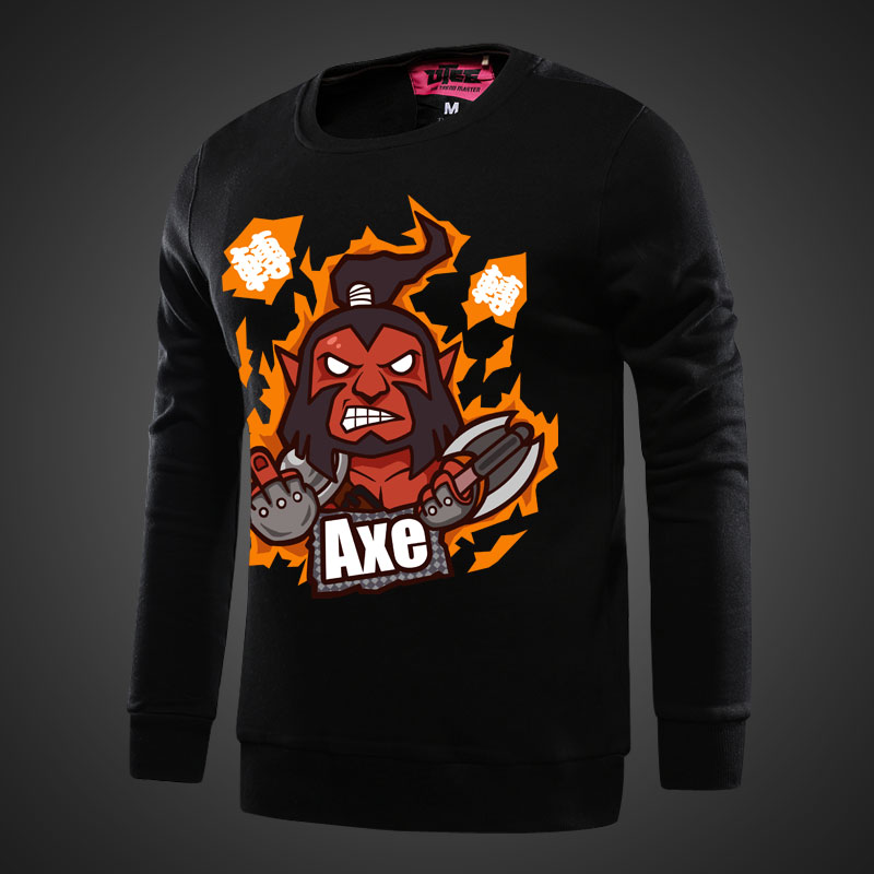 Dota 2 Hacha Sudaderas Q Negro Versión Sudadera Para Hombre