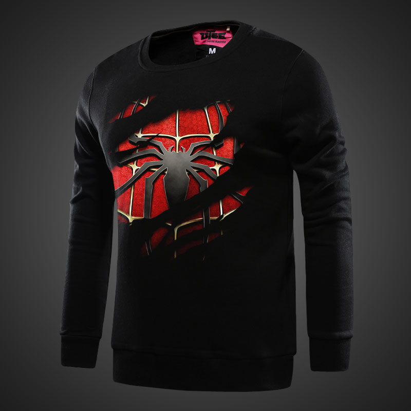 spiderman sweat shirt