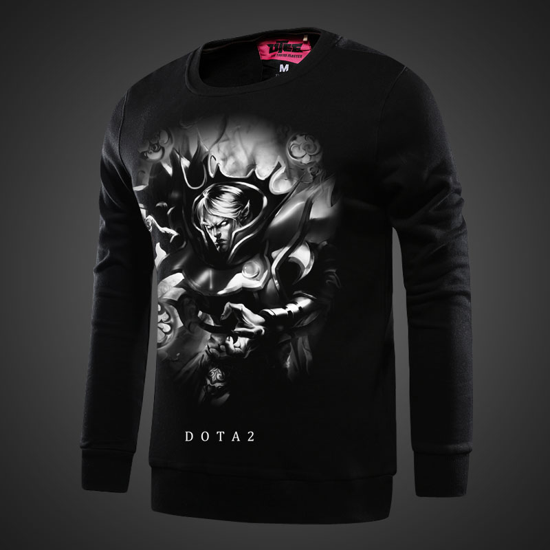 Dota 2 Sudaderas Con Capucha Invocador Hombres Negro