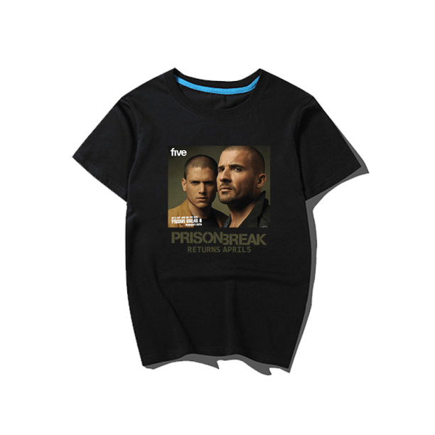 Prison Break Season 5 Michael Scofield and Lincoln Burrows T-shirt