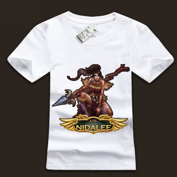 High Quality LOL The Bestial Huntress Nidalee T-Shirts Unisex