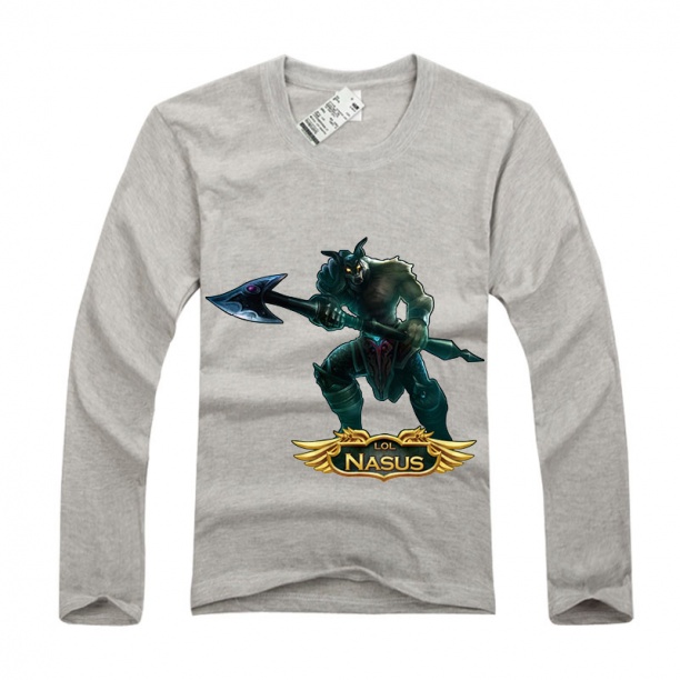 LOL Nasus Long Sleevee T Shirts For Youth