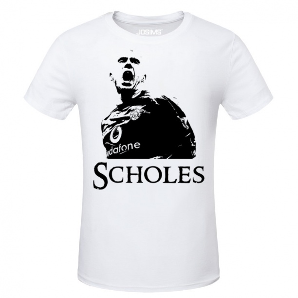 Paul Scholes Short Sleeve Tshirts