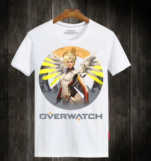 overwatch mercy t shirt