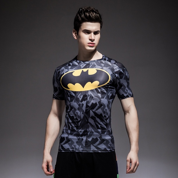 Batman Men Compression Shirt | Wishining