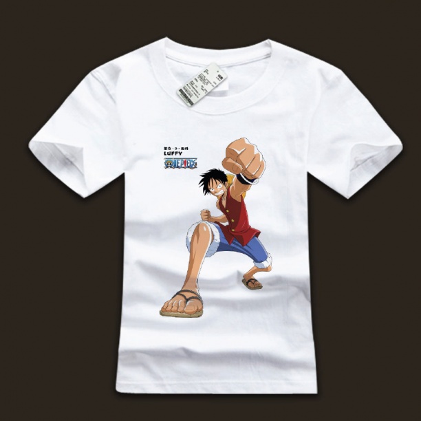 Monkey Luffy One Piece Tshirts For Young Mens