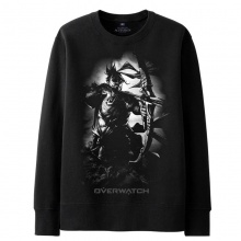 Overwatch Hanzo Bluza z kapturem dla młodych Black Sweat Shirt