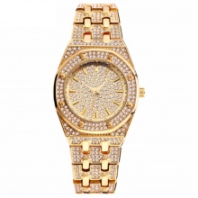 Tops Luxury Women Watches Diamond Ap Watch Waterproof Women Gold Watch With Gift Box