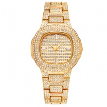 Wrist Watches For Women Gold Bracelet Female Watch Waterproof Large Fashion Patek Quartz Wristwatch