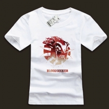 Ładna DOTA 2 Bloodseeker Tee Ink Biały Tshirt