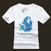DOTA 2 Kristal Maiden Tees Ink Baskı Beyaz T-Shirt