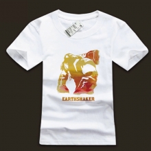 High Quality DOTA 2 Earthshaker White Teeshirt
