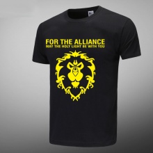 Cool Worldcraft WOW Alliance Logo Tshirts