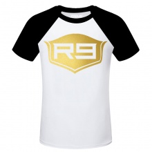 Cool Ronaldo R9 Bronzing Logo White Tshirts