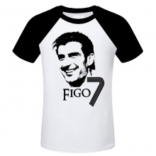 Portugal Football Star Luis Figo T-shirts For Mens