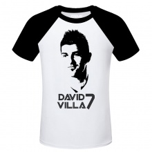 David Villa Short Sleeve Tshirts For Mens
