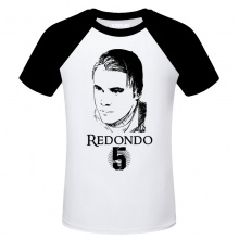 Spain Football Star Redondo T-shirts For Mens