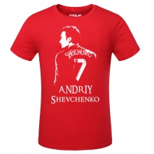 Ukraine Soccer Star Shevchenko Mens T-shirts