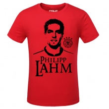 Germany Philipp Lahm Red Tshirts For Mens