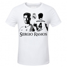 Spain Sergio Ramos No 4 T-shirts For Young Man