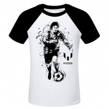 Brazile Messi Football Player Tshirts For Yougn Man