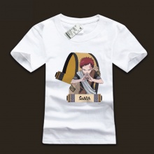 Naruto Gaara Short Sleeve T-shirts For Boys