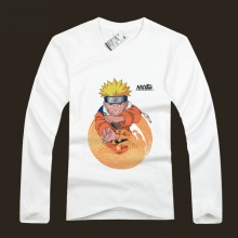 Uzumaki Naruto Character Long Sleeve T-shirts For Mens