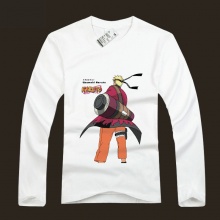 Uzumaki Naruto T-shirts Long Sleeved Cotton Tee Shirts For Him