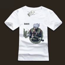 White Hatake Kakashi T-shirts Naruto Tshirts For Boys