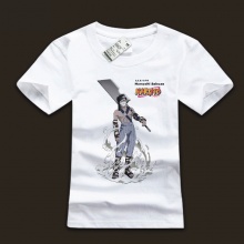 White Momochi Zabuza T-shirts Naruto Tshirts For Boys