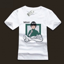 Rock Lee T-shirts White Cotton Tees For Him