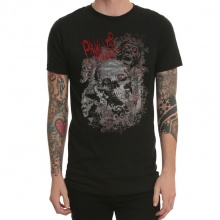 Cool Design Black Heavy Metal Skull T-Shirts