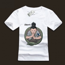 Quality Nara Shikamaru T-shirts White Naruto Shirts For Mens