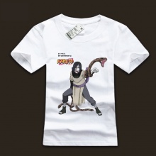 Cool Naruto Orochimaru White T-shirts