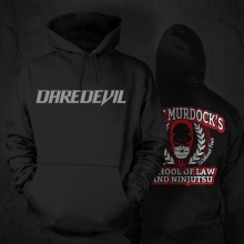 Superhero Daredevil Hoodies Black 3Xl Hooded Sweatshirts