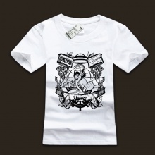 Ink Printed Usopp One Piece Mens Shirts 